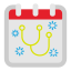 stethoscope-doctor-medical-calendar-date-icon