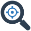 find-focus-search-seo-target-target-icon