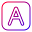 a-alphabet-abecedary-sign-symbol-letter-icon