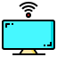 television-people-remote-surveillance-temperature-using-icon