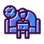 caucasian-relax-relaxation-sitting-work-from-home-icon