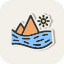 lake-nature-view-forest-waterside-picnic-travel-icon