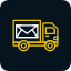postal-service-line-yellow-white-icon