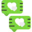 box-chat-feedback-heart-like-rating-review-icon