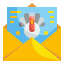 card-letter-thanksgiving-turkey-envelope-mail-communications-icon