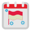 flag-day-calendar-date-event-icon