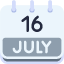 calendar-july-sixteen-date-monthly-time-and-month-schedule-icon