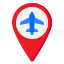 location-airplane-nevigation-map-direction-icon