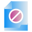 document-file-paper-banned-icon