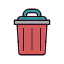 trash-can-cleaning-editorial-icon