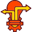 decision-making-bulb-arrow-setting-icon