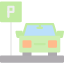 area-car-estate-garage-lot-parking-real-icon