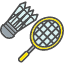 badminton-racket-racquet-shuttle-shuttlecock-icon