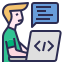softwaredeveloper-coding-dataengineer-programmer-programming-softwareengineer-icon