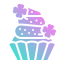 cupcake-muffin-bakery-dessert-clover-icon