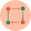 adaptation-cycle-square-arrows-process-area-circles-icon