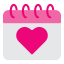 calendar-valentine-date-wedding-love-icon