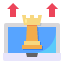 chess-laptop-arrow-up-screen-digital-marketing-icon