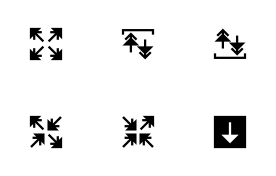 arrows icon set