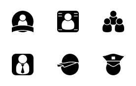 avatar glyph icon