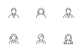 Avatar Outline Icon