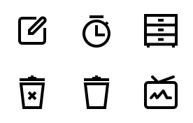 Basic App Icon Set v.4