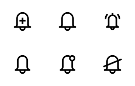 Basic UI elements icon set