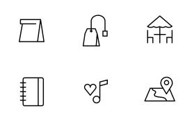 Cafe and Coffee Shop Icons