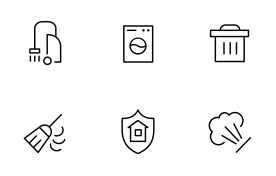 Cleaning Service Icons