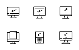 Computer icon set