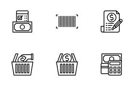 E Commerce icon set