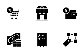 Ecommerce glyph V.2