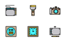 Electronic Devices icon set