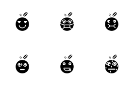 Emoticon Icon Set