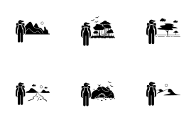 Explorer icon set