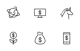 Finance and Technology Icons