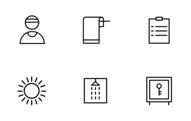 Fitness Center Icons