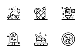 Food and Drink icon set