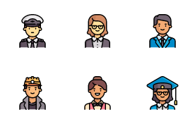 jobs and professions avatars
