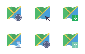 List, Mail  and Map Icons
