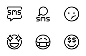 Mail, Messages & Chat Iconset