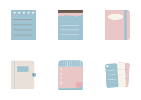 Minimalist Book Icons