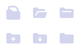Office & Folders icons set