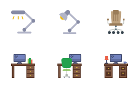Office and Workstation Icons