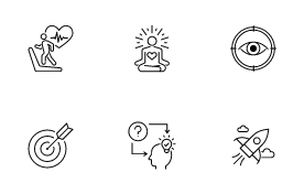 Personal growth line icon