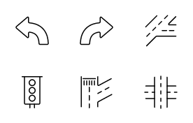 Road and navigation line V.2