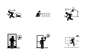 Security System icon set