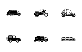 Special Purpose Vehicles icon set