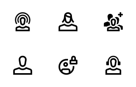 UI - Users icon set