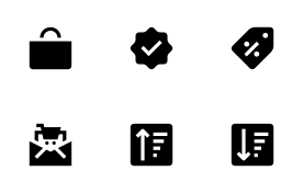 UI — Ecommerce icon set
